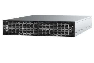 Switch de red Dell para centro de datos (versión fondo gris)